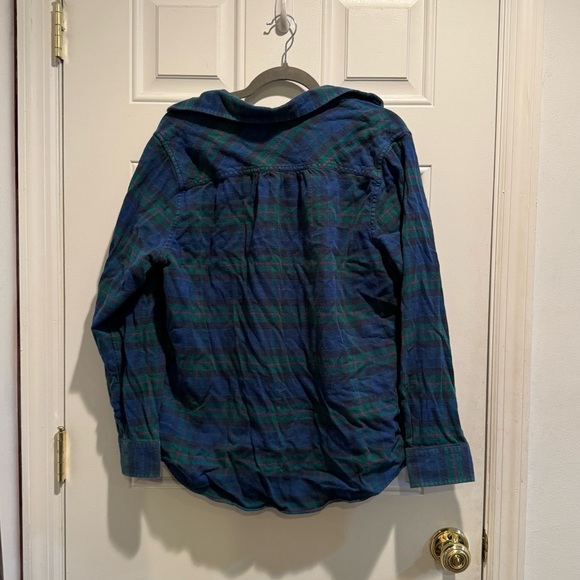 Blue Flannel Button Down - Picture 13 of 14